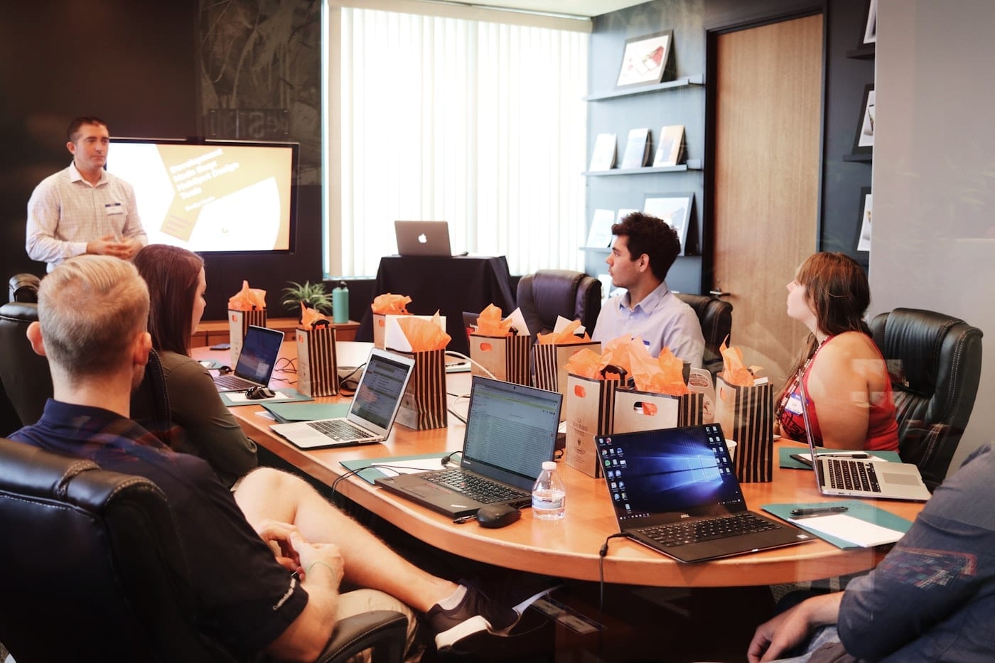 NowCPA team meeting with clients