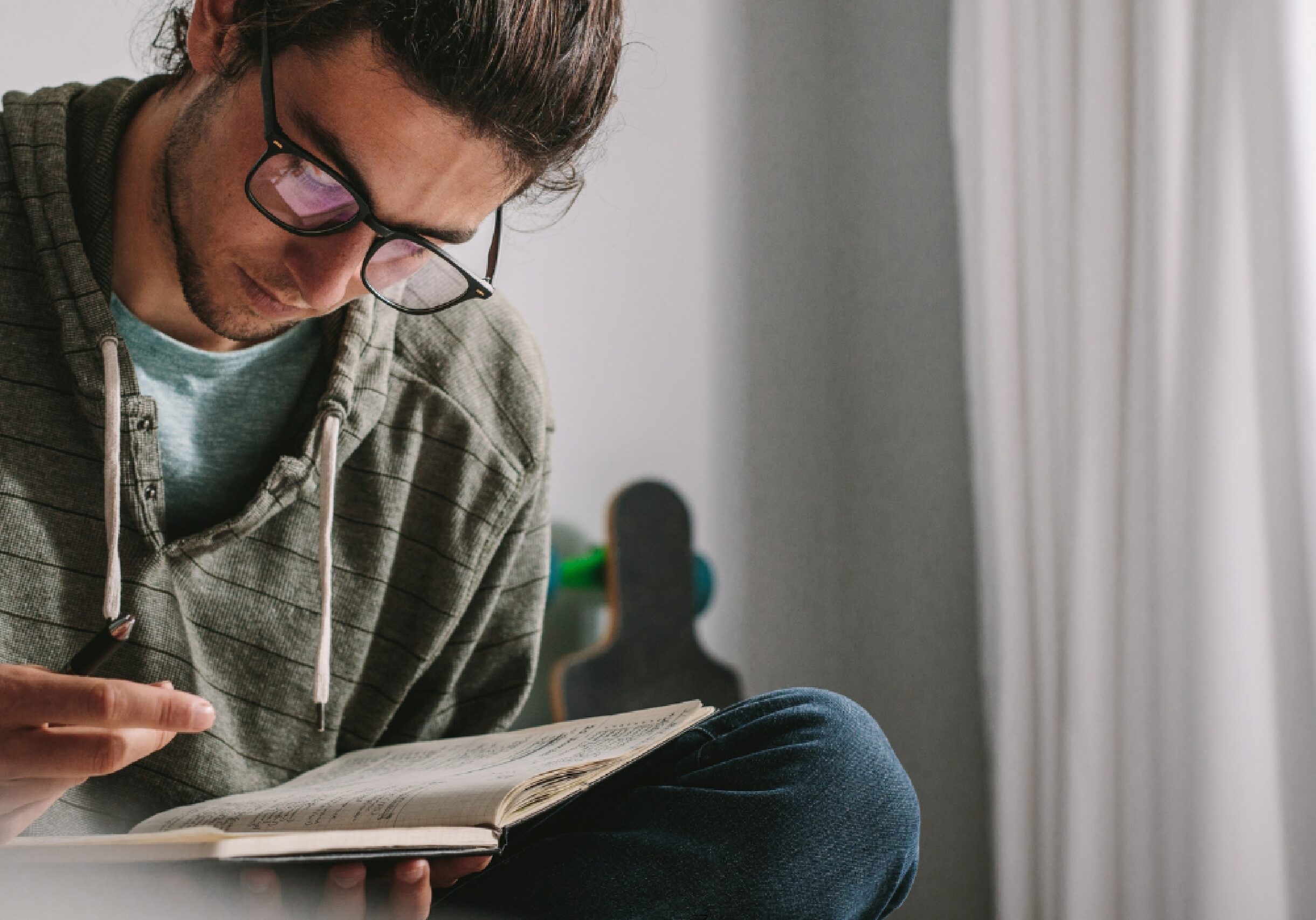 Man studying landscape resized